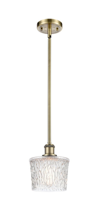 Ballston Mini Pendant Antique Brass 6.5 Inch