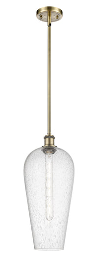 Ballston Mini Pendant Antique Brass Finish