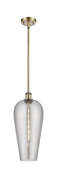 Ballston Mini Pendant Antique Brass Finish