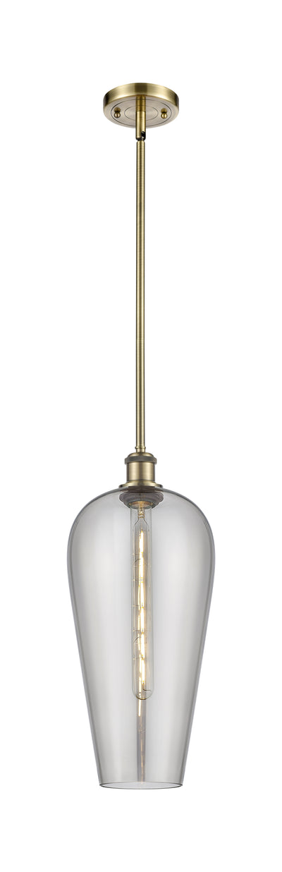 Ballston Mini Pendant Antique Brass Finish