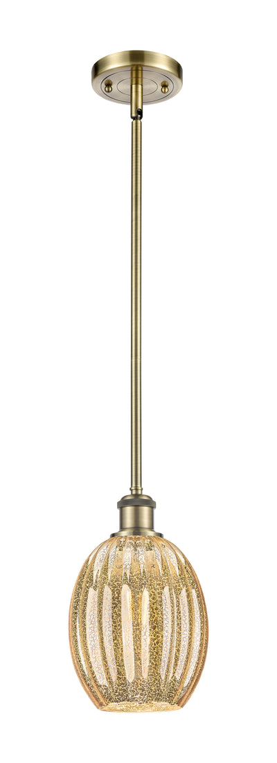 Ballston Mini Pendant Antique Brass Finish