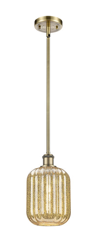 Ballston Mini Pendant Antique Brass Finish