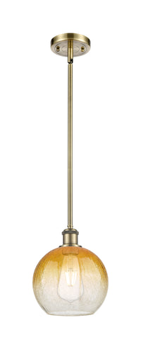 Ballston Mini Pendant Antique Brass Finish