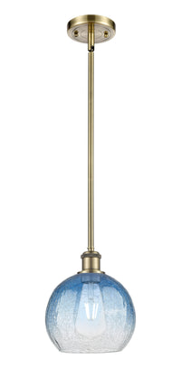 Ballston Mini Pendant Antique Brass Finish