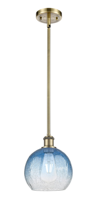 Ballston Mini Pendant Antique Brass Finish