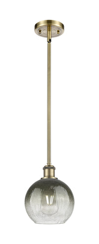 Ballston Mini Pendant Antique Brass Finish