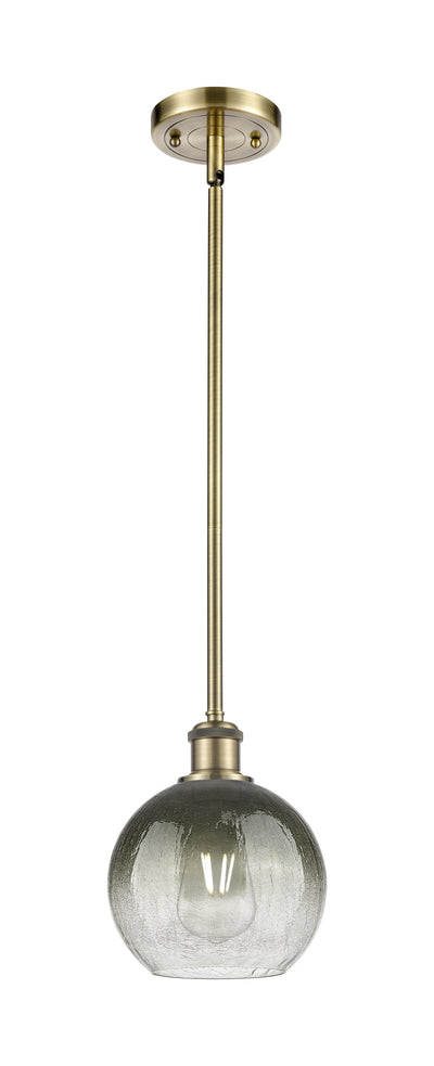Ballston Mini Pendant Antique Brass Finish