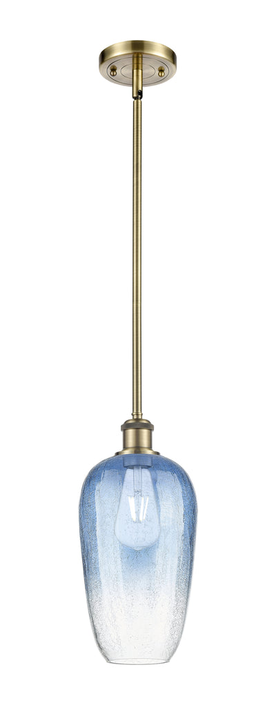 Ballston Mini Pendant Antique Brass Finish