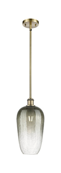 Ballston Mini Pendant Antique Brass Finish