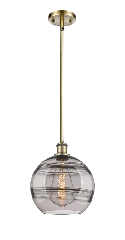 Ballston Mini Pendant Antique Brass 10 Inch