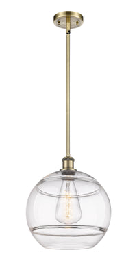 Ballston Mini Pendant Antique Brass Dimmable