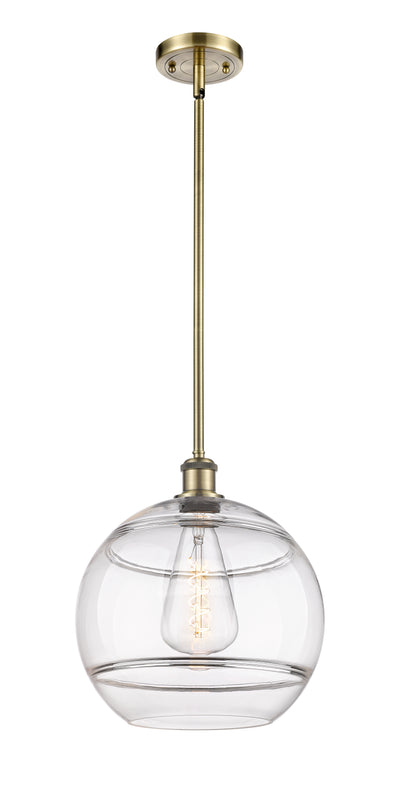 Ballston Mini Pendant Antique Brass Dimmable