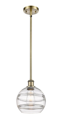 Ballston Mini Pendant Antique Brass Finish