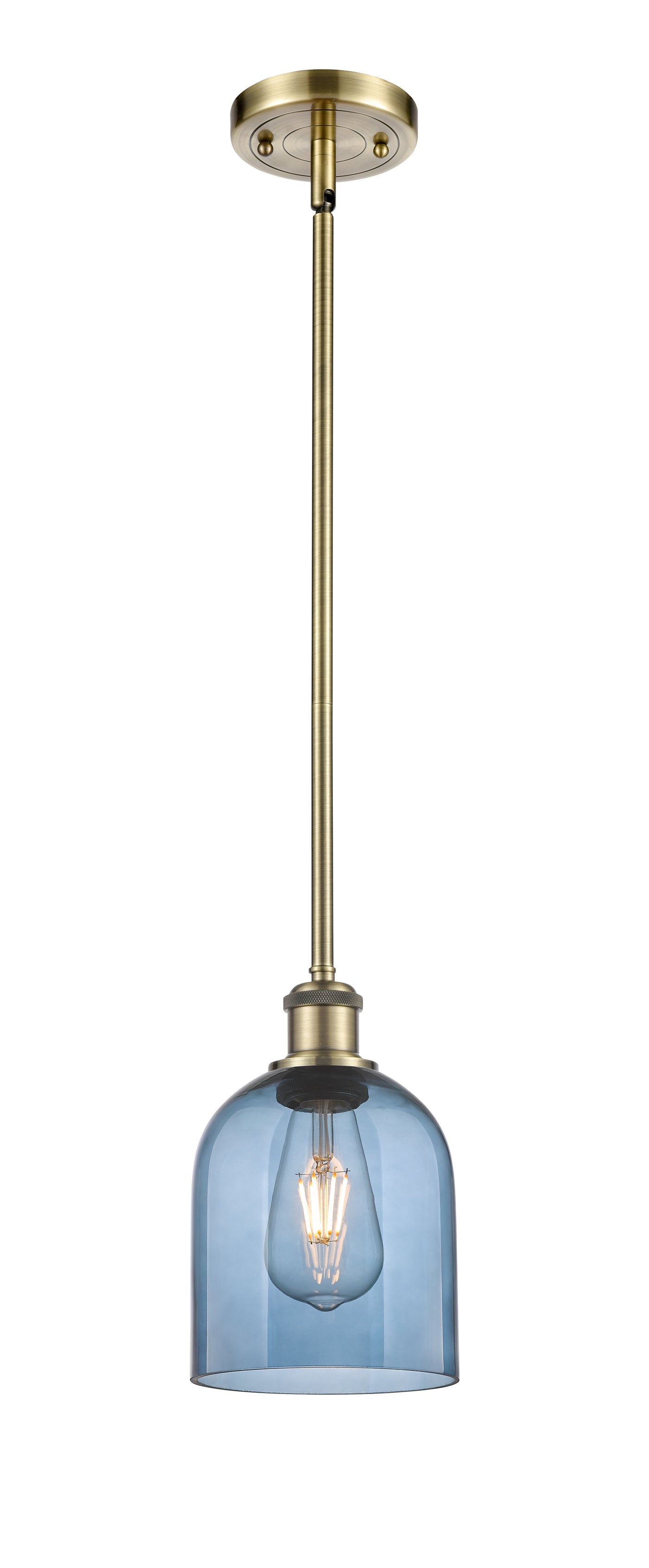 Ballston Mini Pendant Antique Brass