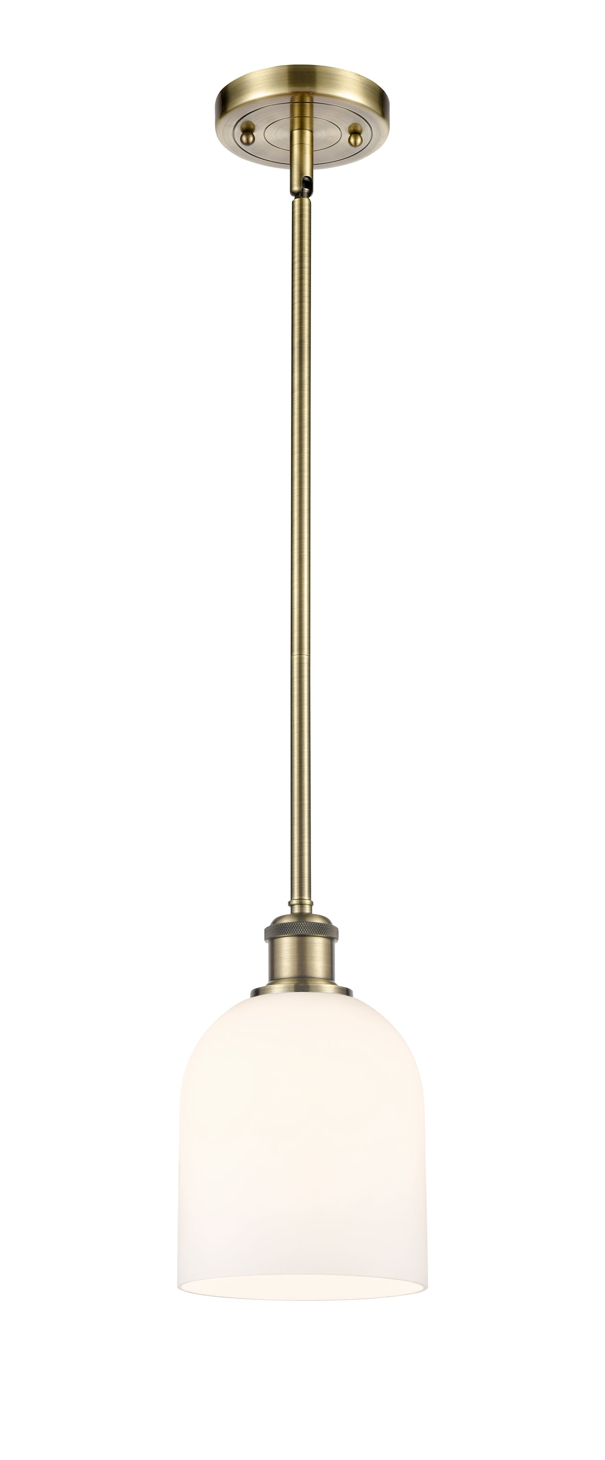 Ballston Mini Pendant Antique Brass