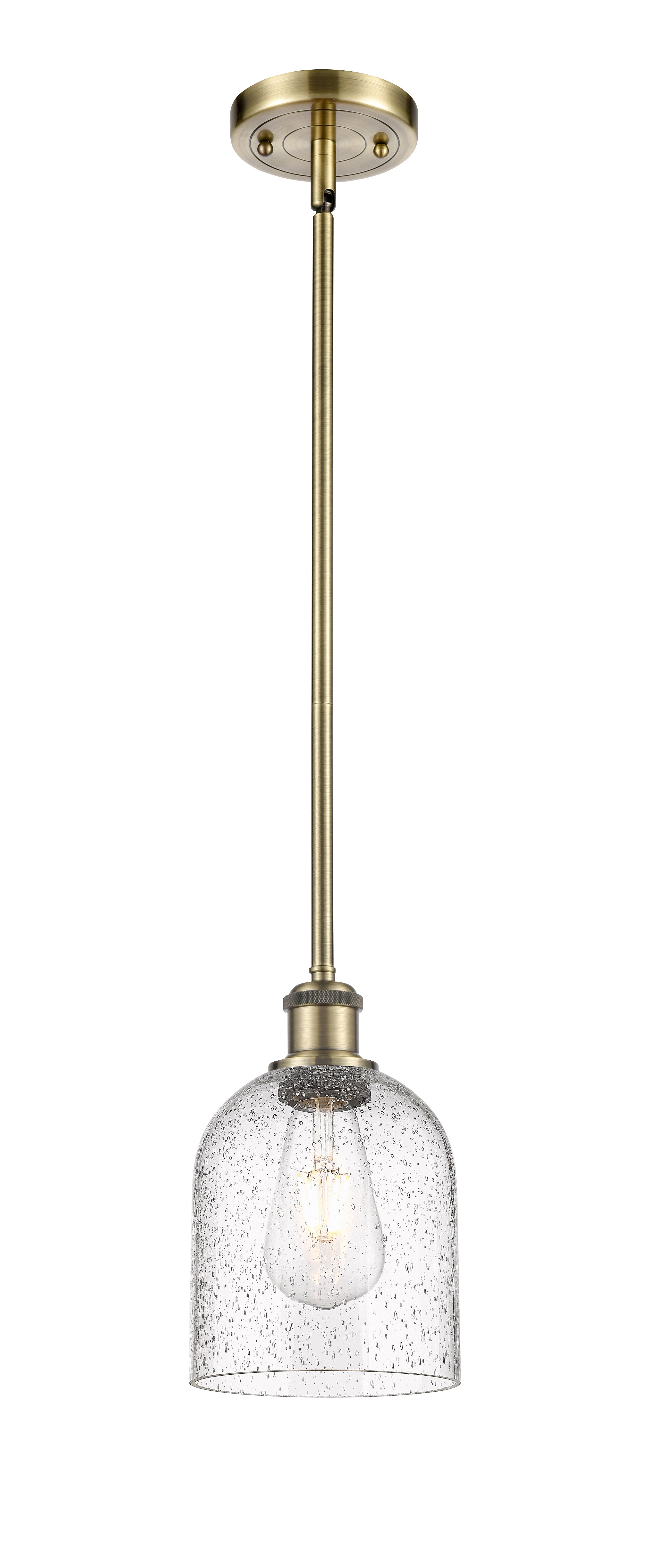 Ballston Mini Pendant Antique Brass