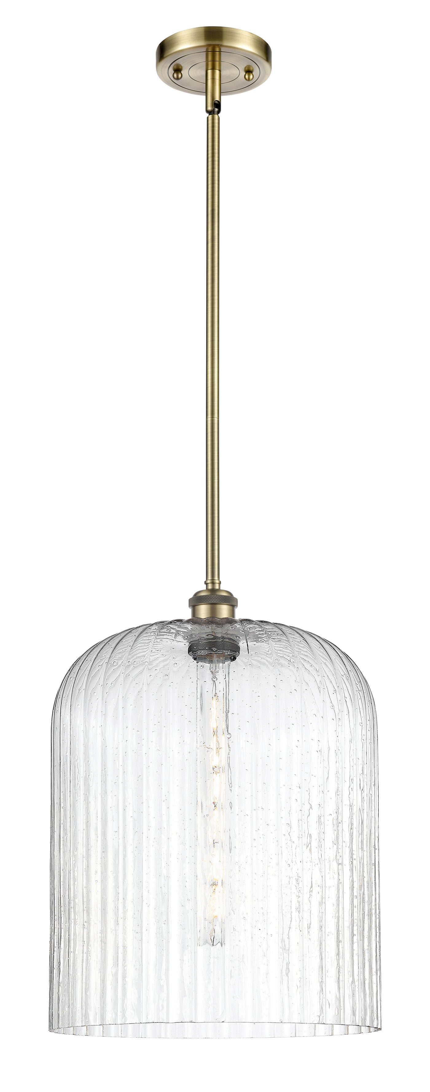 Ballston Mini Pendant Antique Brass Finish