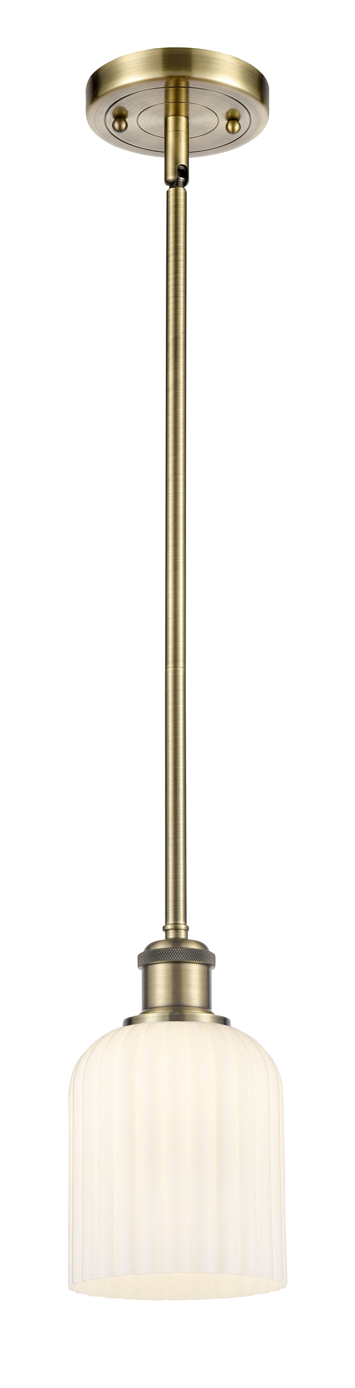 Ballston Mini Pendant Antique Brass