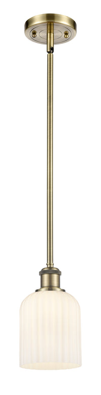 Ballston Mini Pendant Antique Brass
