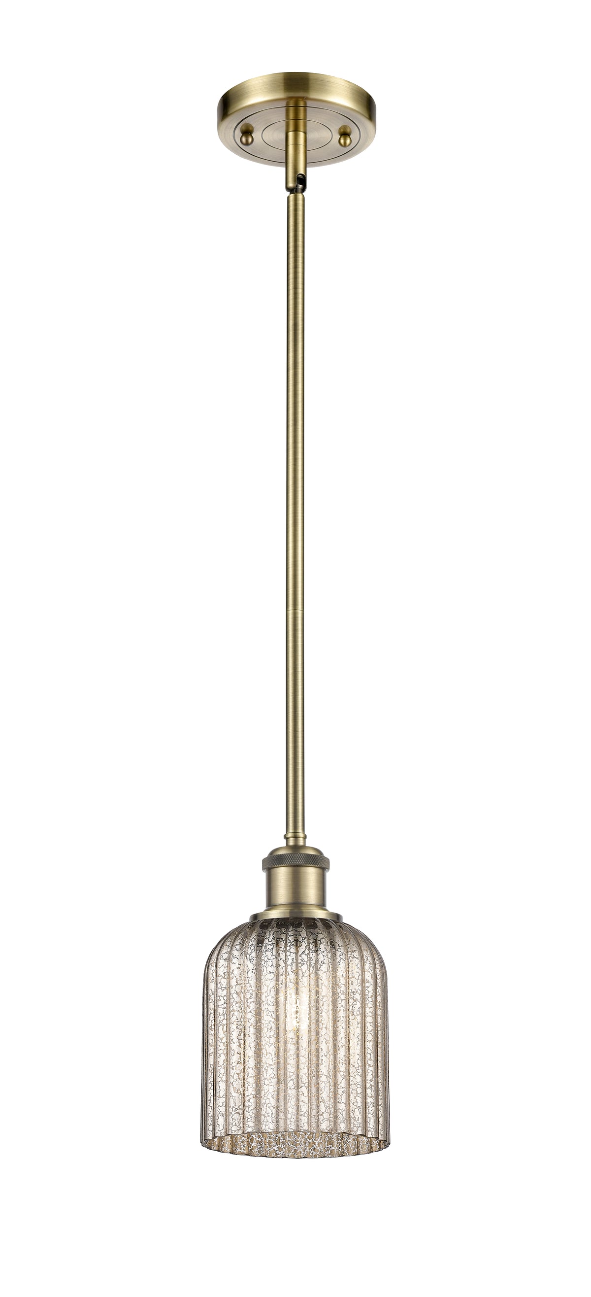 Ballston Mini Pendant Antique Brass