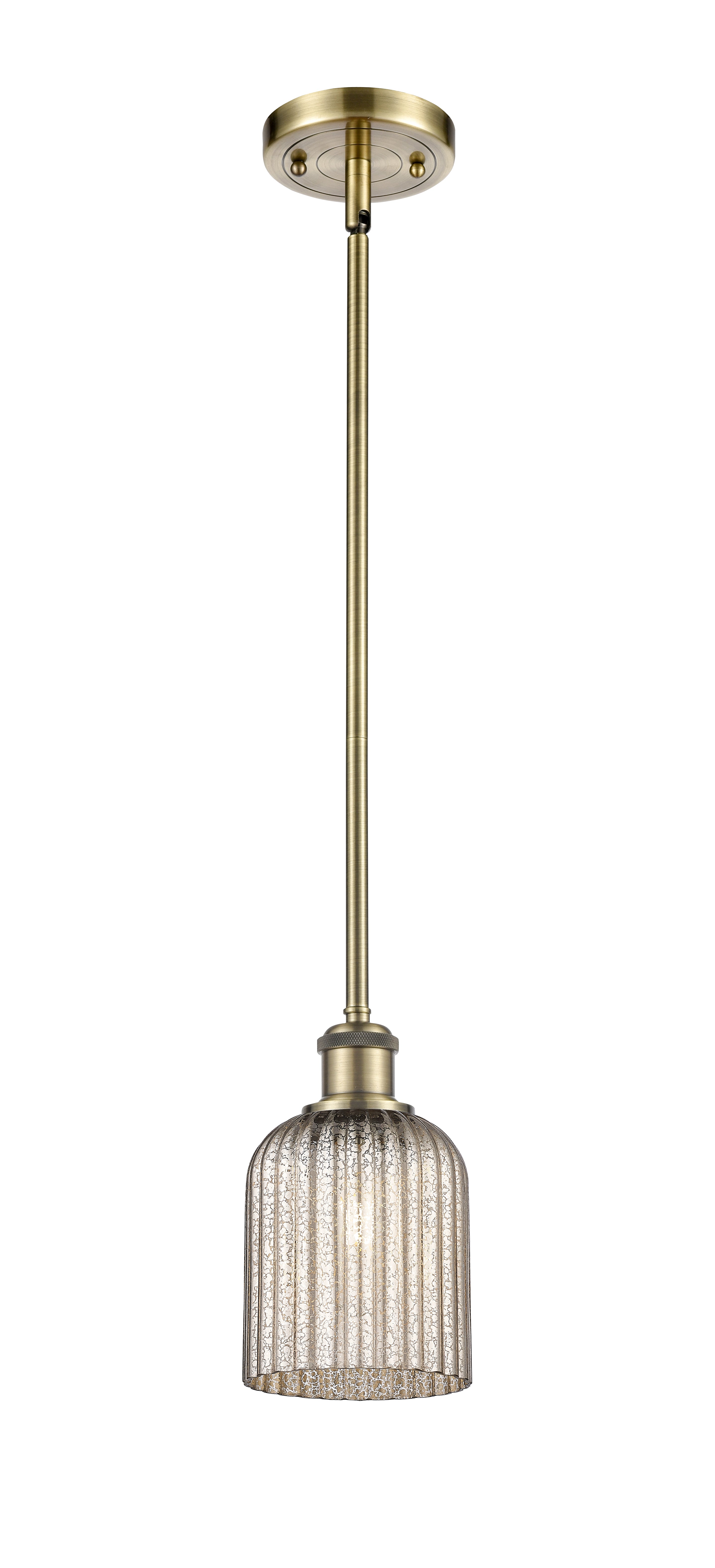 Ballston Mini Pendant Antique Brass