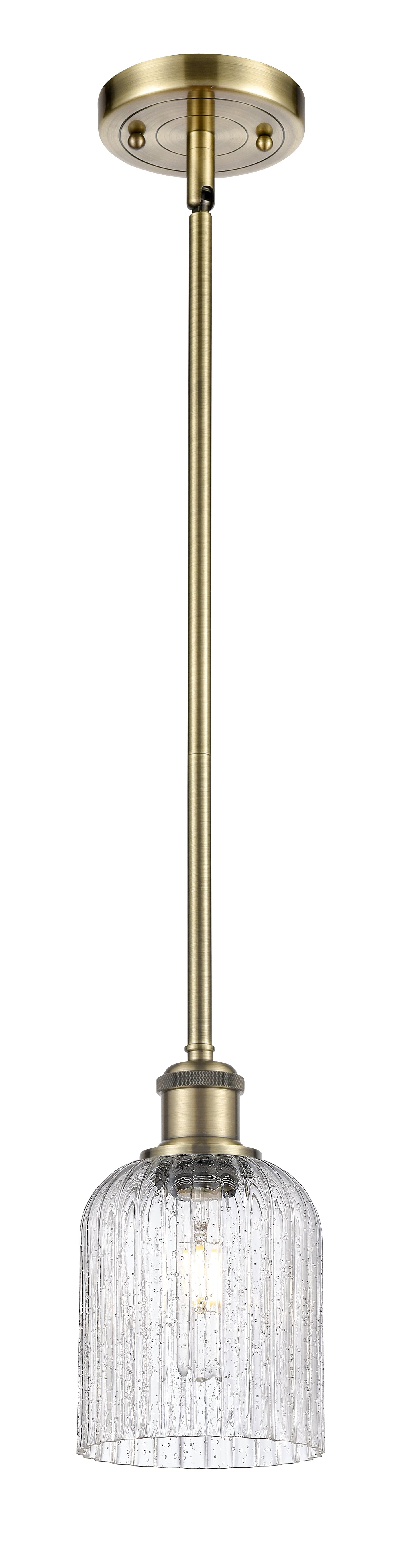 Ballston Mini Pendant Antique Brass