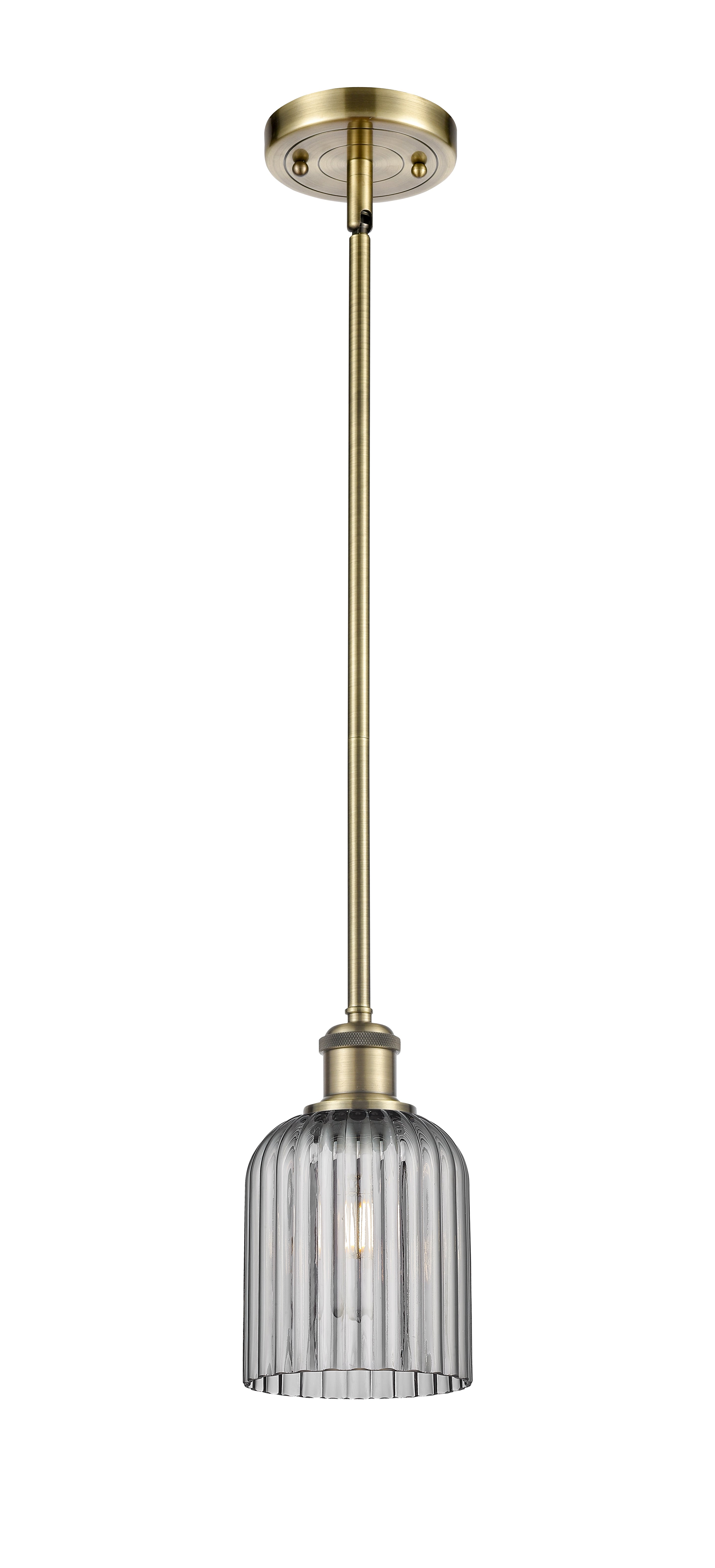Ballston Mini Pendant Antique Brass