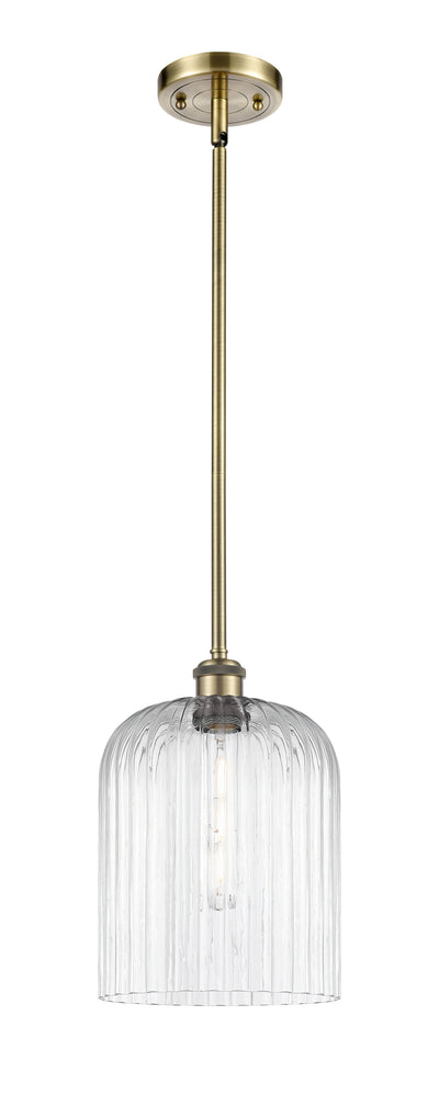 Ballston Mini Pendant Antique Brass Finish
