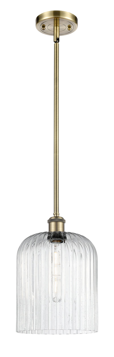 Ballston Mini Pendant Antique Brass Finish