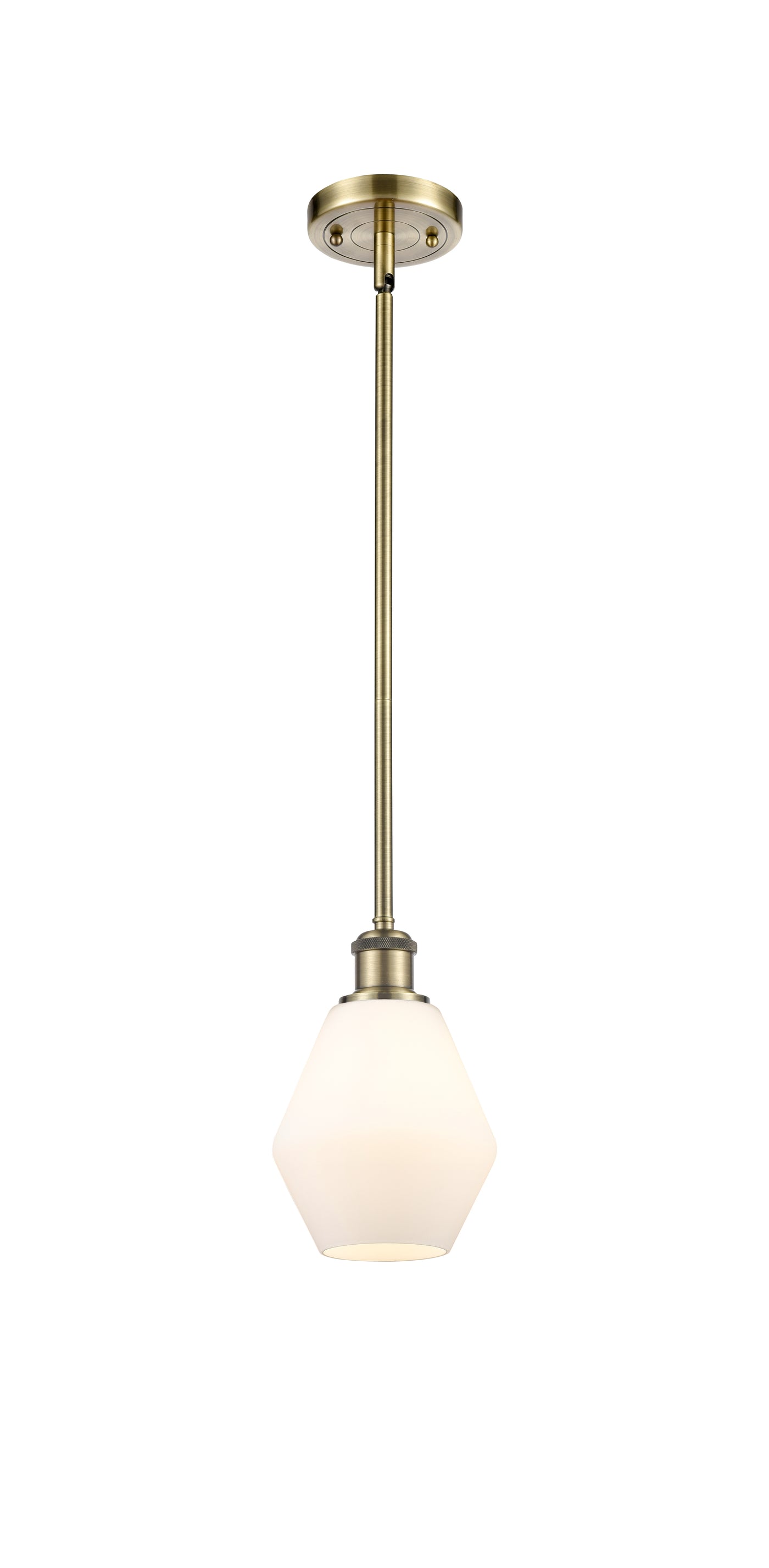 Ballston Mini Pendant Cast Brass Antique