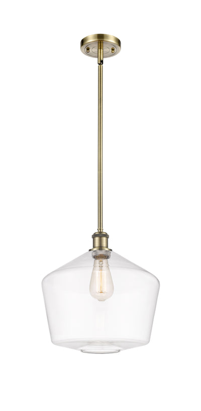 Ballston Mini Pendant Antique Brass Finish