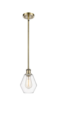 Ballston Mini Pendant Antique Brass Finish