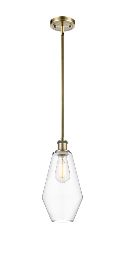 Ballston Mini Pendant Antique Brass Finish