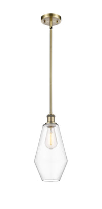 Ballston Mini Pendant 7 Inch Cast Brass