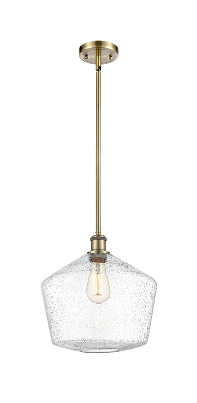 Ballston Mini Pendant Antique Brass Finish