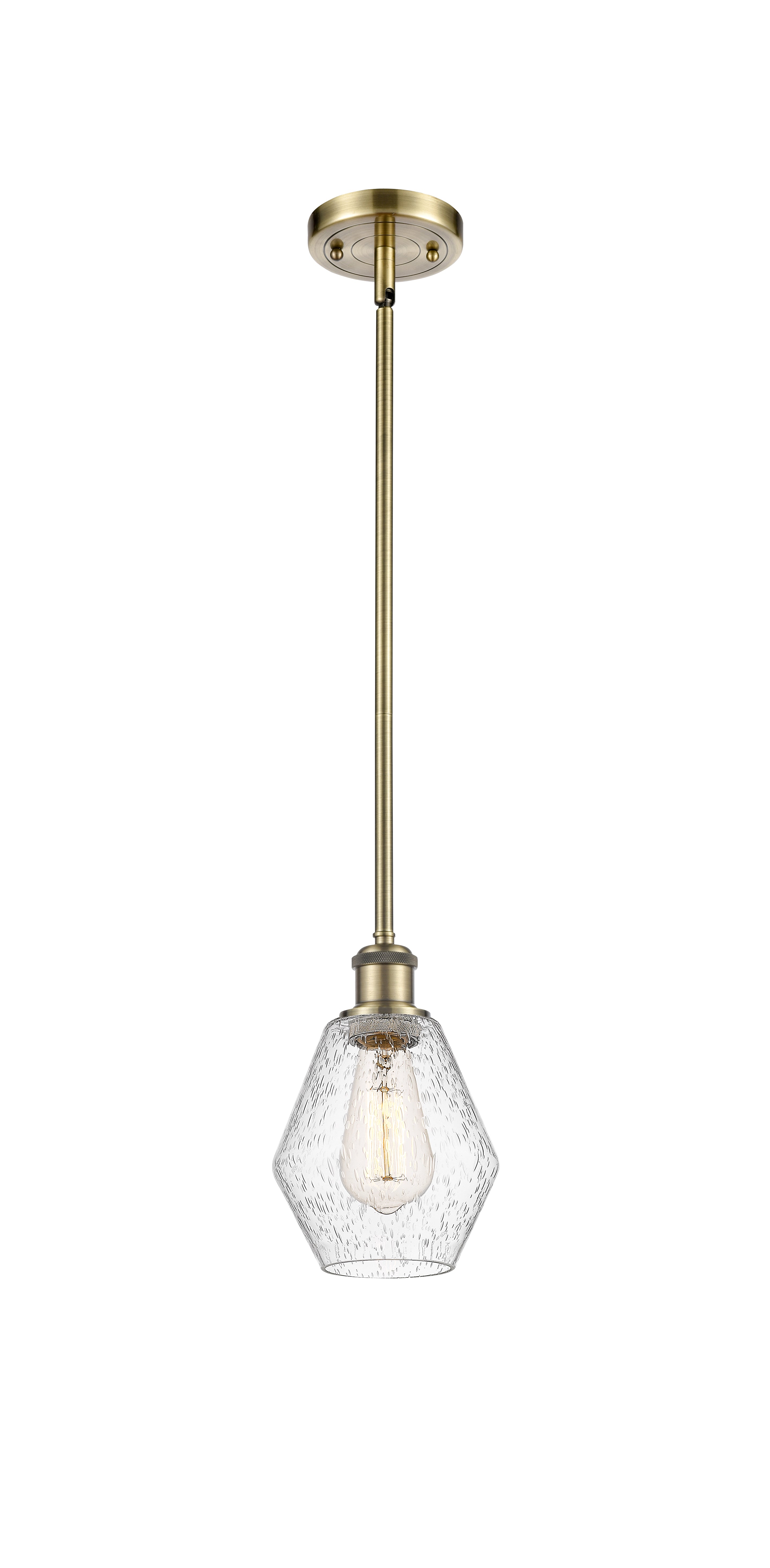 Ballston Mini Pendant Cast Brass Antique