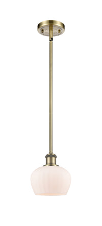 Ballston Mini Pendant Antique Brass Finish