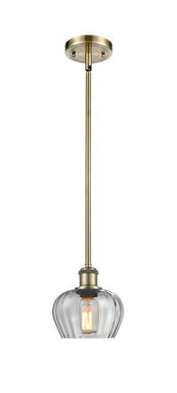 Ballston Mini Pendant Antique Brass Finish