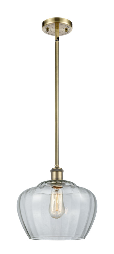 Ballston Mini Pendant Antique Brass Finish