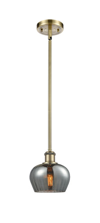 Ballston Mini Pendant Antique Brass Finish