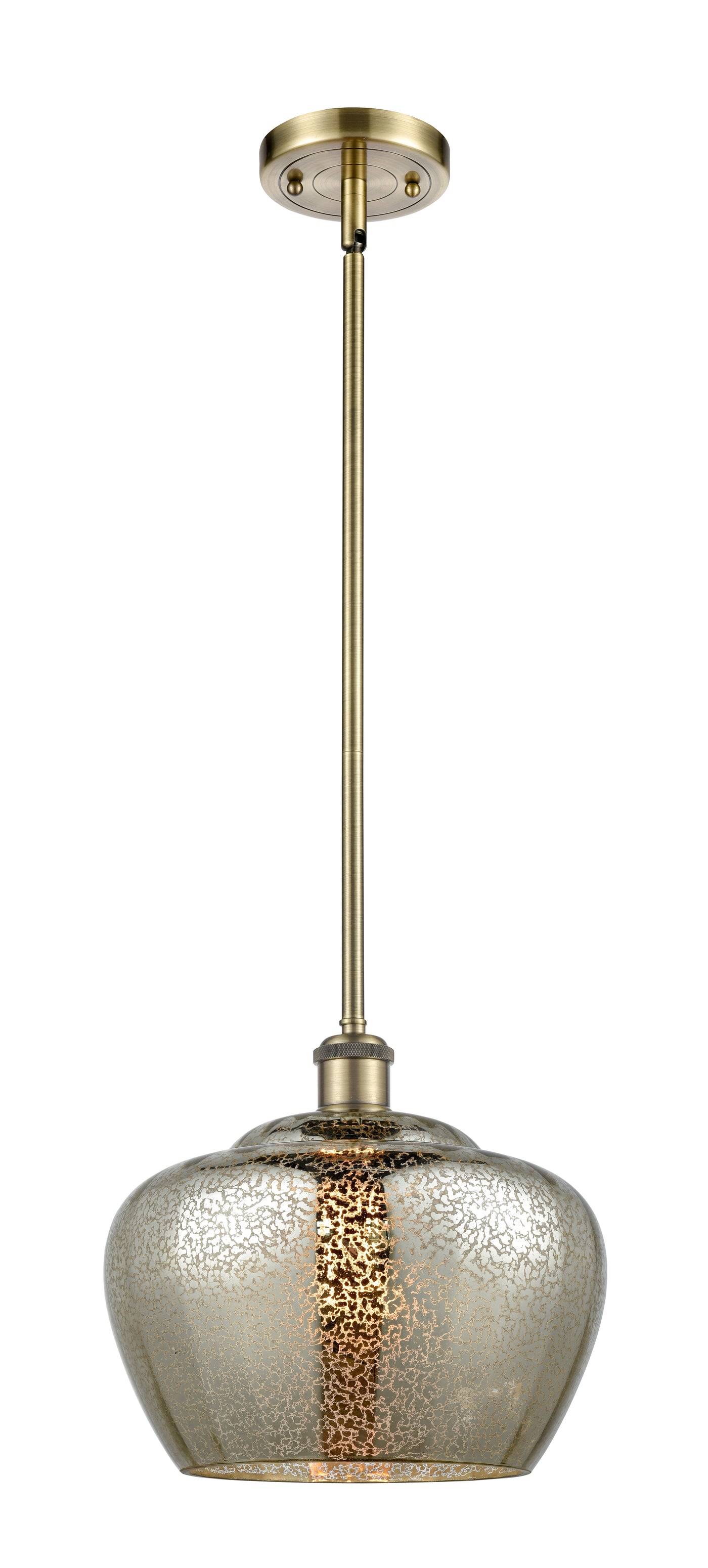Ballston Mini Pendant Cast Brass 11 Inch