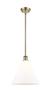 Ballston Mini Pendant Antique Brass Finish