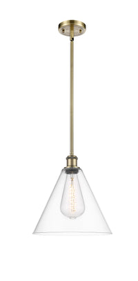 Ballston Mini Pendant Antique Brass Finish