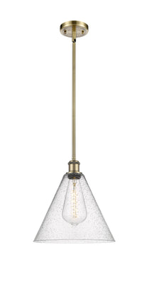 Ballston Mini Pendant Antique Brass Finish