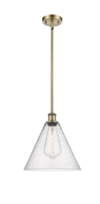Ballston Mini Pendant Antique Brass Finish