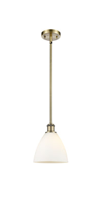 Ballston Mini Pendant Antique Brass Finish