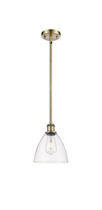 Ballston Mini Pendant Antique Brass Finish