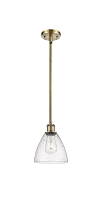 Ballston Mini Pendant Antique Brass Finish