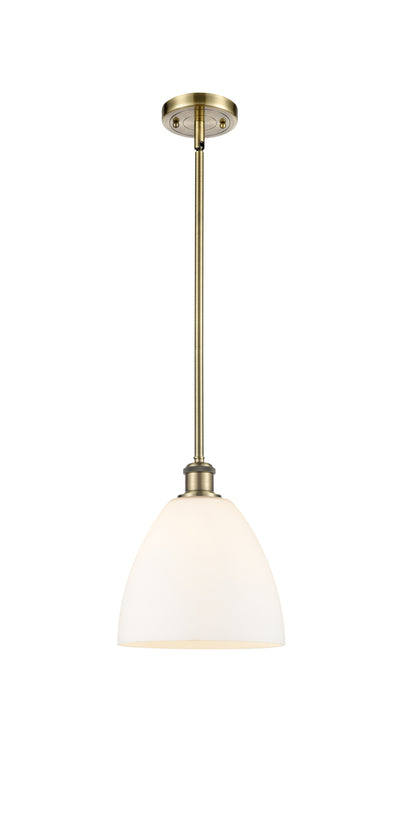Ballston Mini Pendant Antique Brass Finish