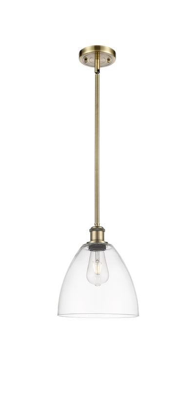 Ballston Mini Pendant Antique Brass Finish